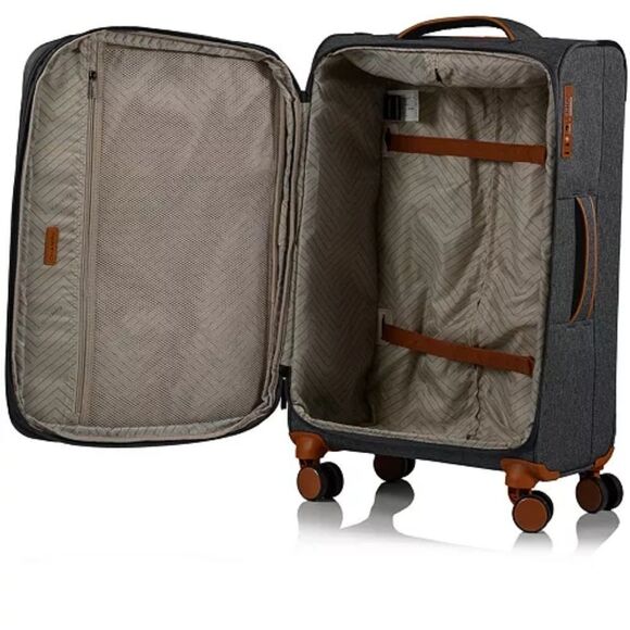 CHAMPS Classic II Collection 1-piece Softside Luggage  suitcase 24”Grey GREY - Picture 9 of 13